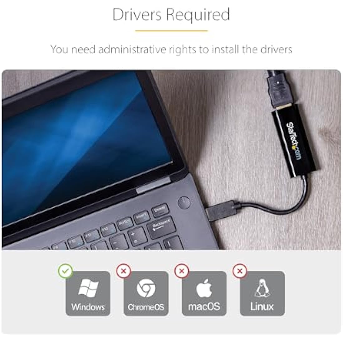 StarTech.com USB 3.0 to HDMI Adapter | 1080p Windows Monitor Converter