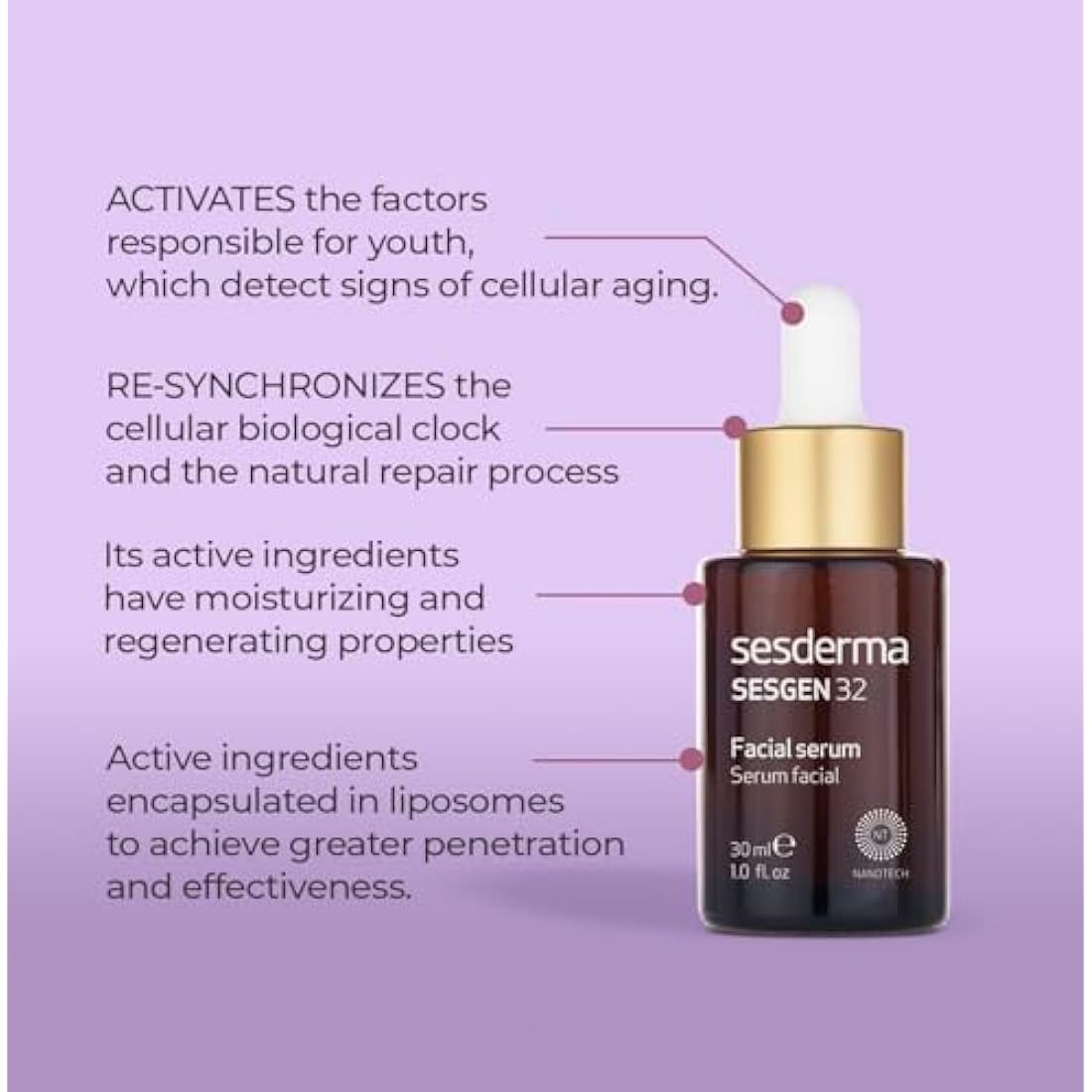 Sesderma Sesgen 32 Cell Activator Serum | Anti-Aging & Repair | 30ml