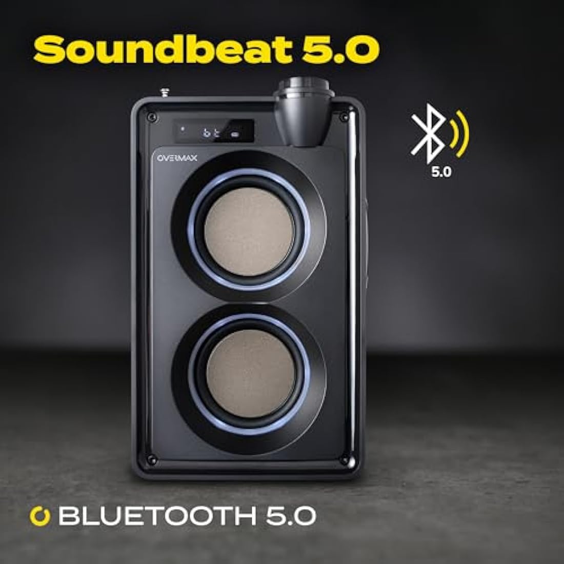 Overmax Soundbeat 5.0 Bluetooth Speaker | 20W Portable Karaoke Machine