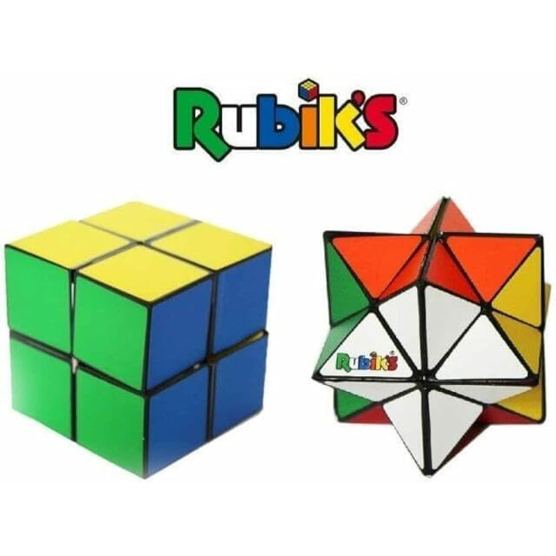 Rubik's Magic Star Puzzle 2-Pack – Educational STEM Fidget Toy Cube