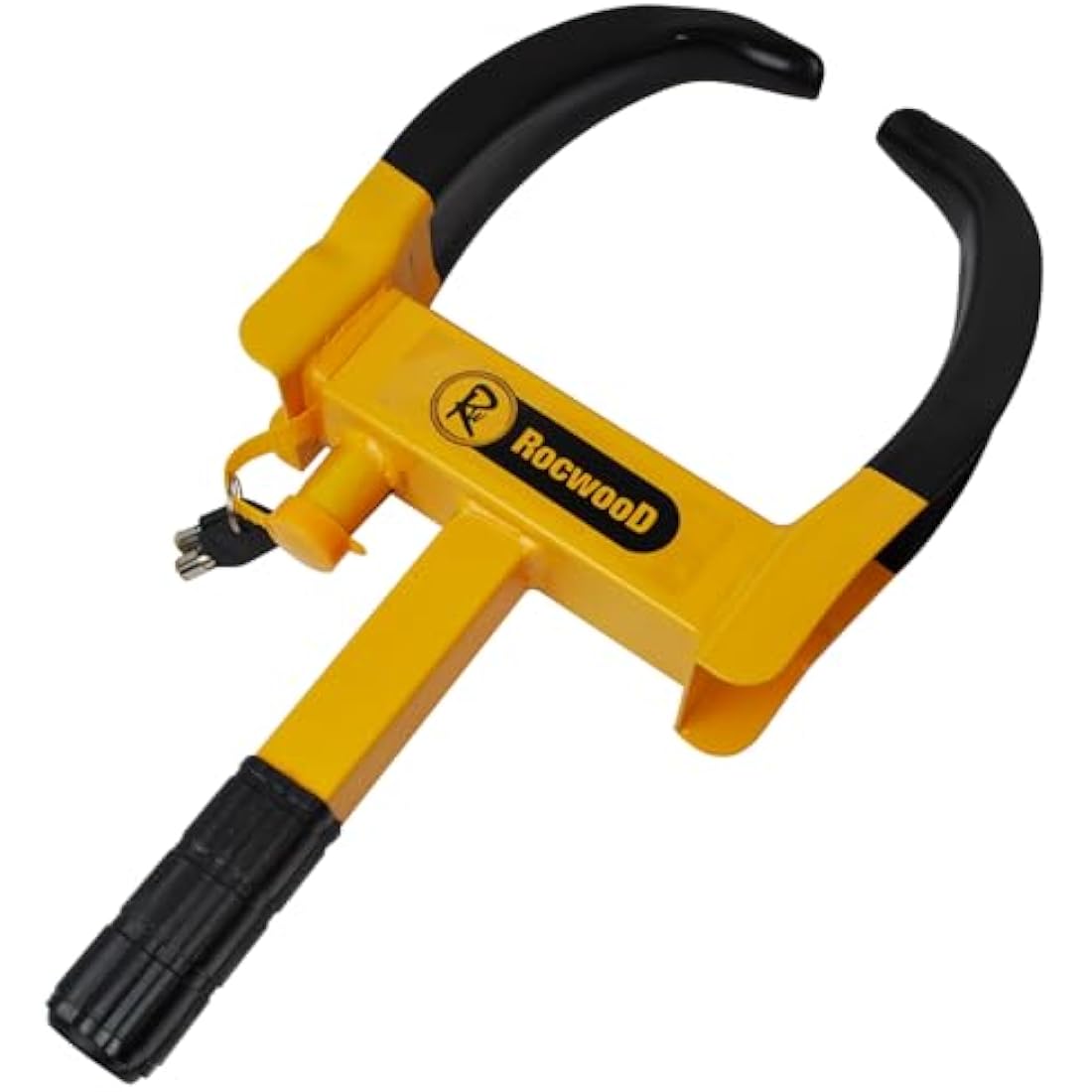 RocwooD Heavy Duty Wheel Clamp Lock – Anti-Theft Trailer Security