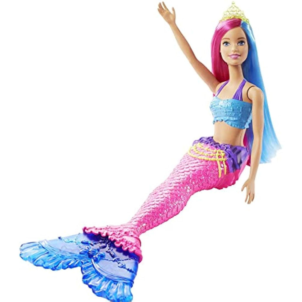 Barbie Dreamtopia Mermaid Doll – 12-Inch Pink and Blue Hair (GJK08)