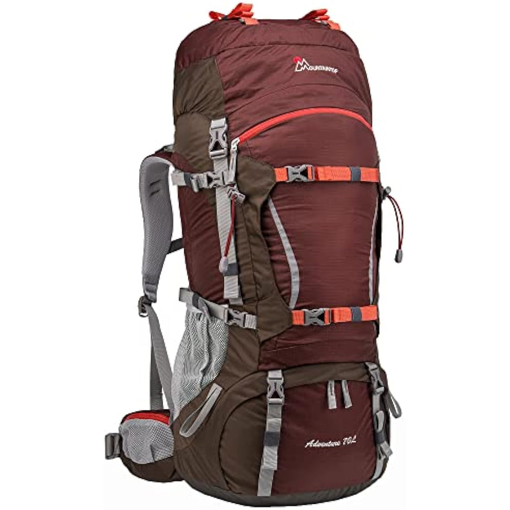 Mountaintop 70L Hiking Backpack – Internal Frame Water-Resistant Rucksack