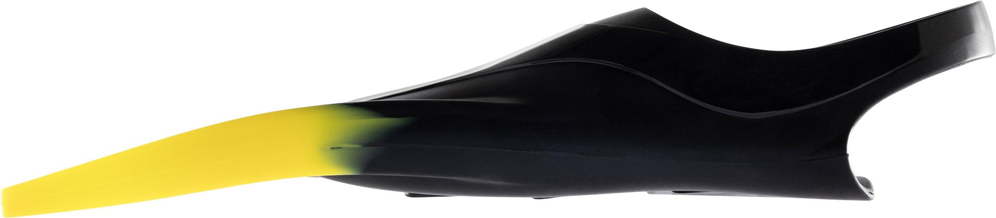 Cressi Pura Adult Swim Fins – Flexible Silicone Training Fins, Black/Yellow