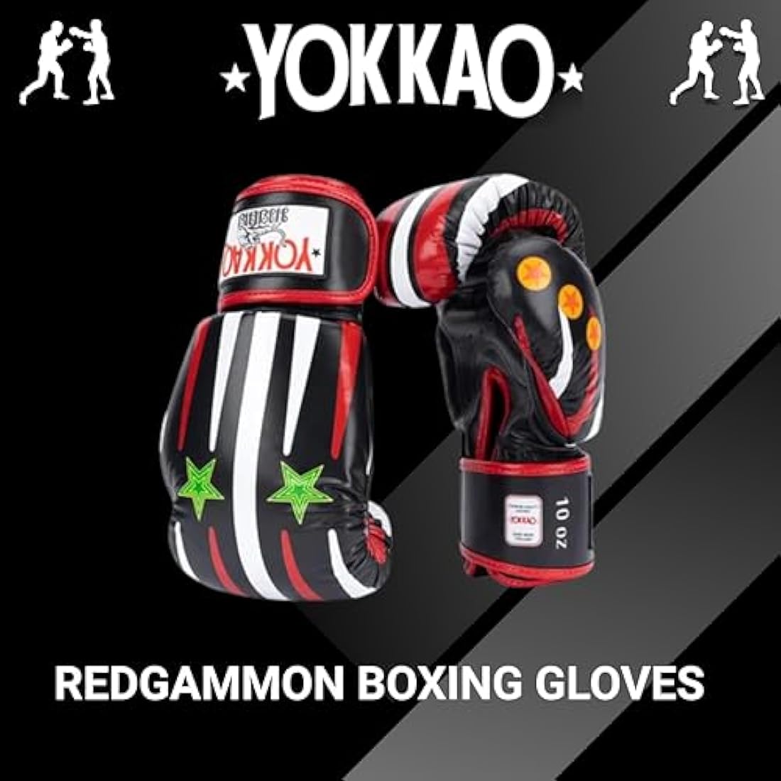 YOKKAO Premium Leather Muay Thai Boxing Gloves | Training & Sparring