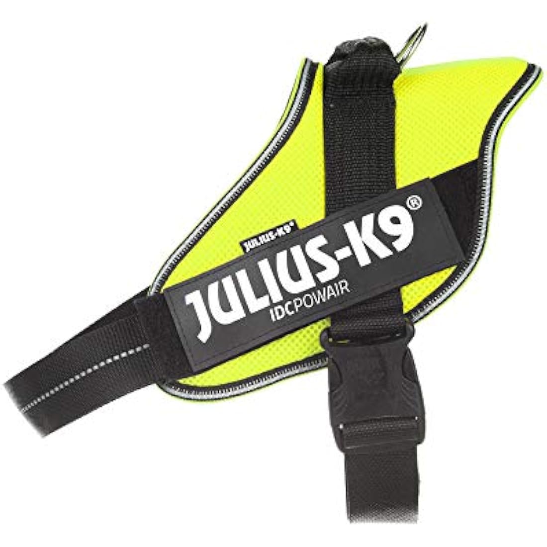IDC Powair Dog Harness | Breathable 3D Mesh | Neon, Size Large