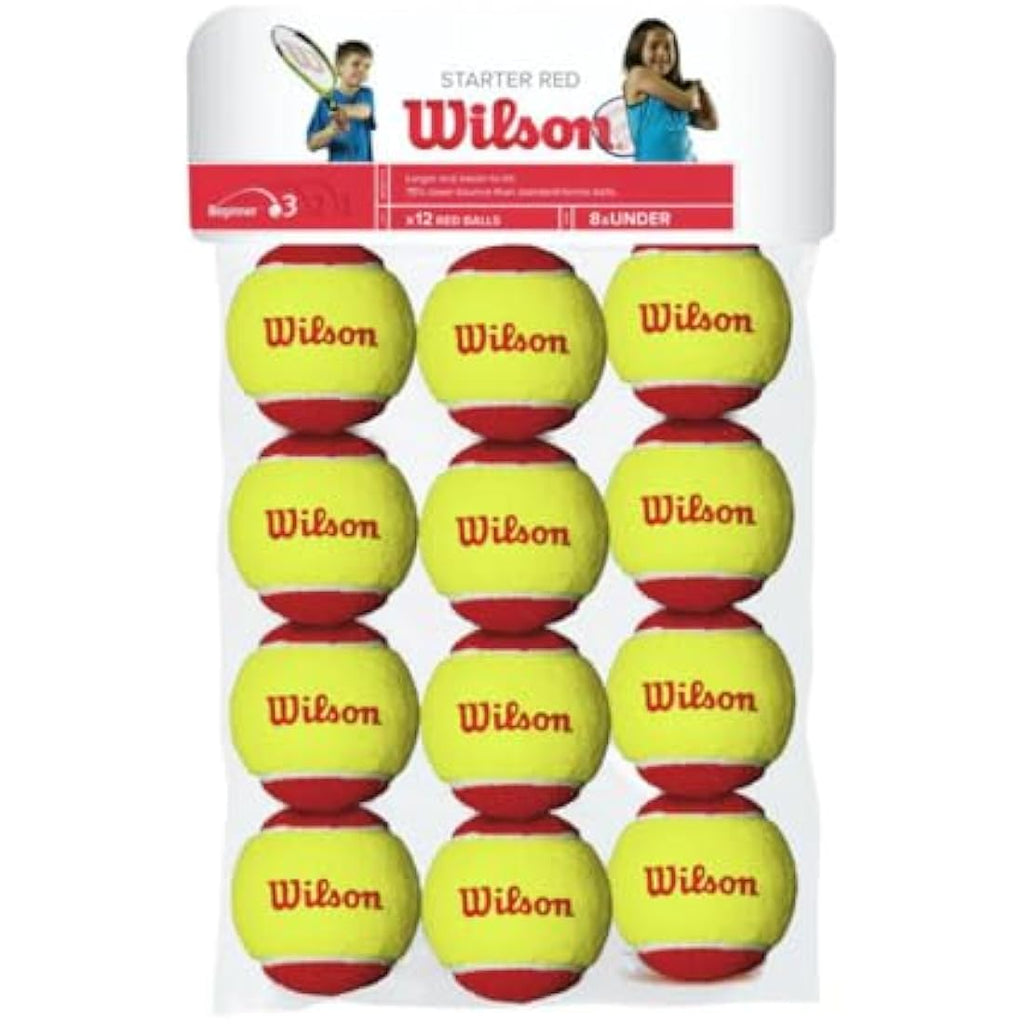 Wilson Youth Tennis Balls – US Open Starter Junior Tennis Gear