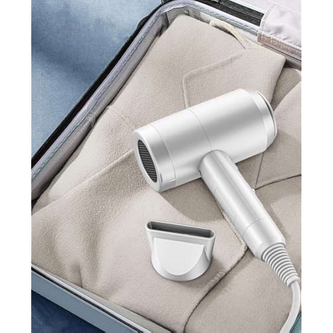 CONFU 1800W Ionic Hair Dryer – Lightweight Ceramic Blow Dryer with Diffuser