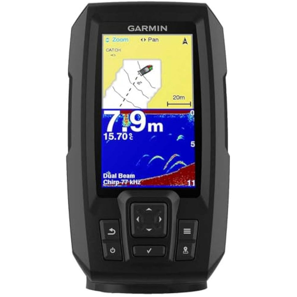 Garmin STRIKER Plus 4 Fish Finder | 4.3" Display with CHIRP Sonar