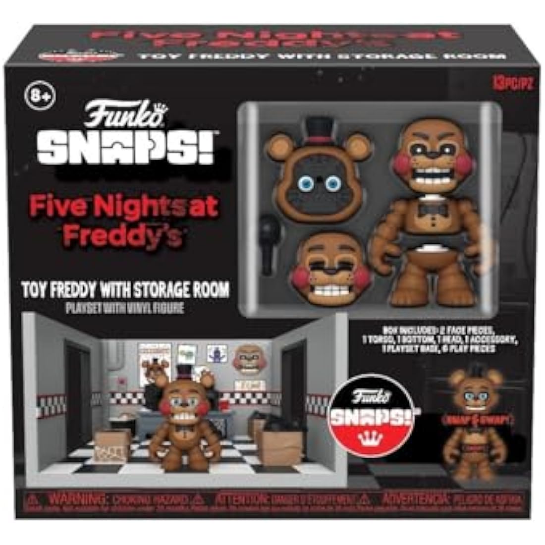 Funko Five Nights At Freddy's Snap: Security Room Playset Vinyl Figure