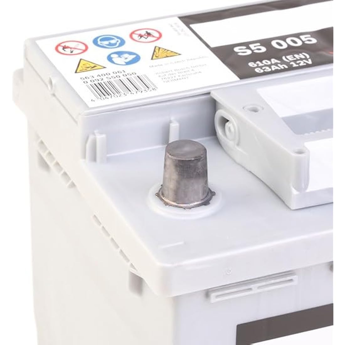 Bosch S5005 Car Battery | 63Ah 610A Lead-Acid Type 027 | Maintenance-Free