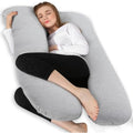 Chilling Home Cooling Pregnancy Pillow – 55" U-Shaped Jersey Body Pillow