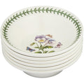 Portmeirion Botanic Garden Stoneware Oatmeal Bowls - Set of 6 | 15cm