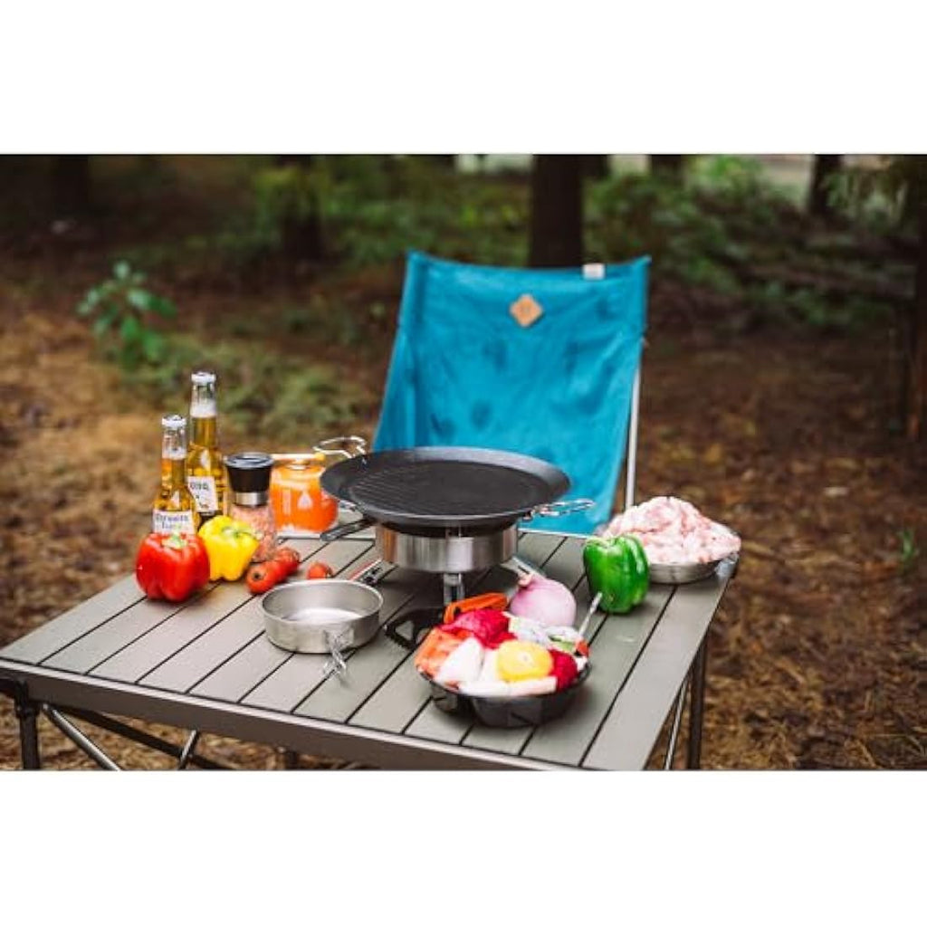 Fire-Maple Nonstick Camping Griddle Plate – 31cm Aluminum Grill Pan