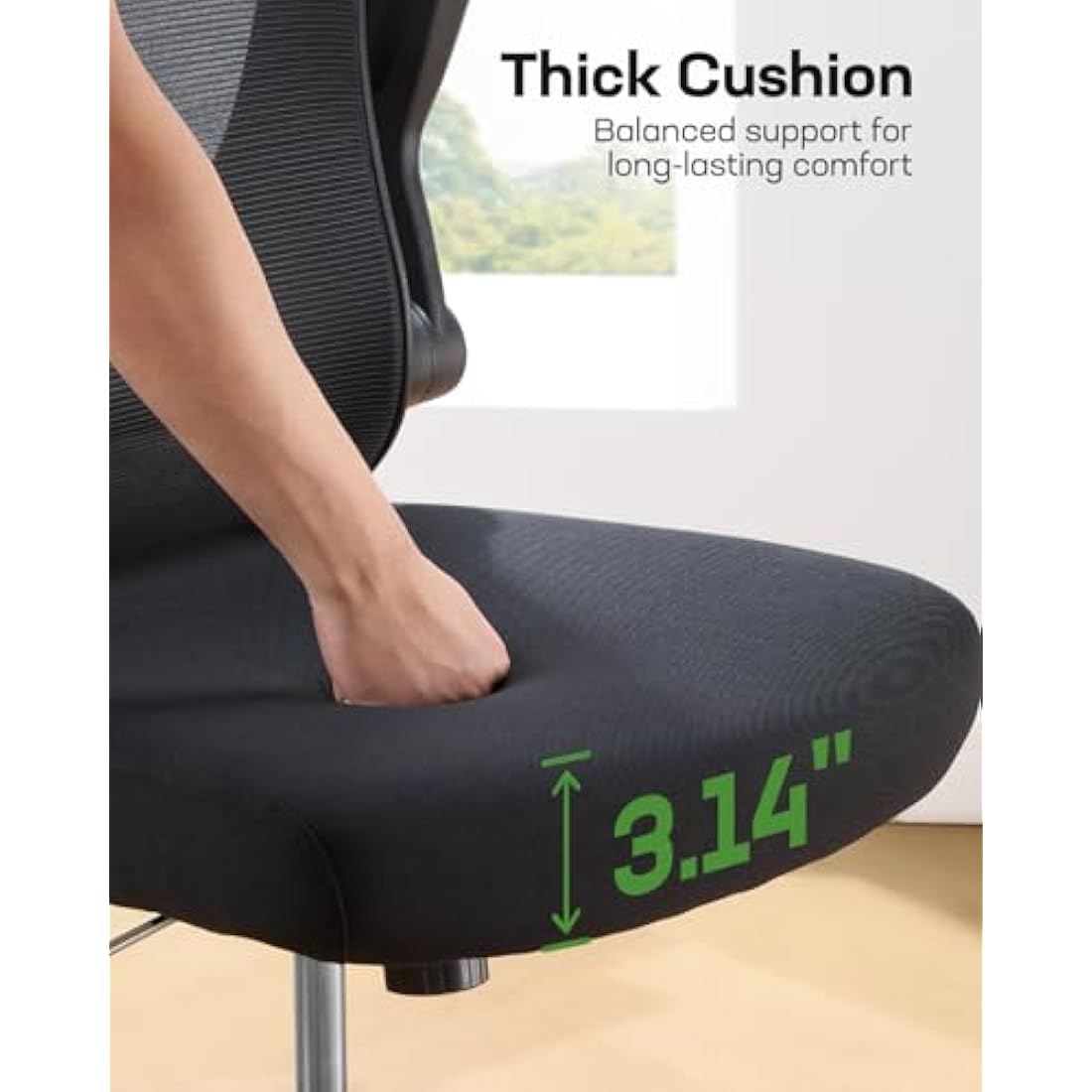 Marsail Ergonomic Office Chair – High Back Gaming Desk Chair with 3D Support