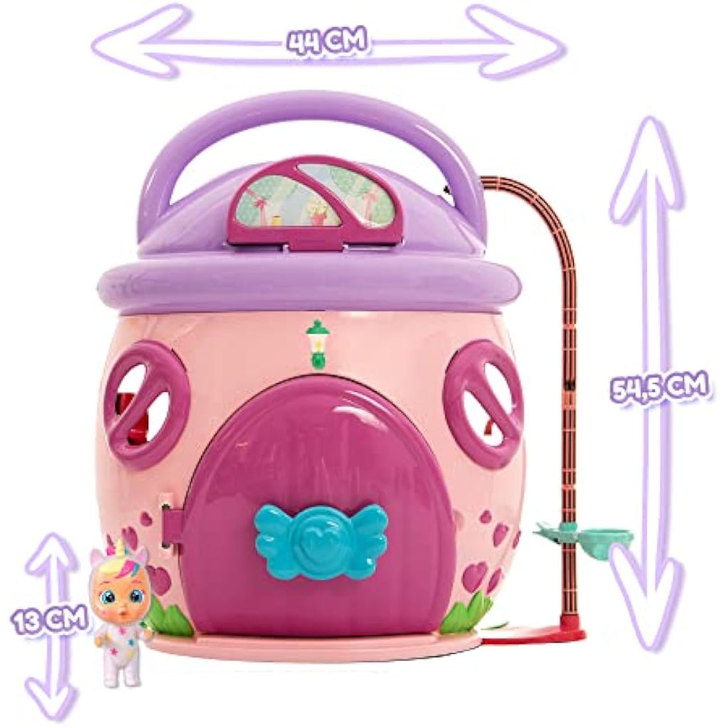 Cry Babies Magic Tears Dreamy's Mega House Playset with 25 Accessories