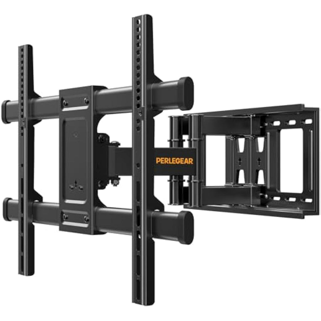 Perlegear Full Motion TV Wall Mount | Swivel & Tilt for 37-84 Inch TVs