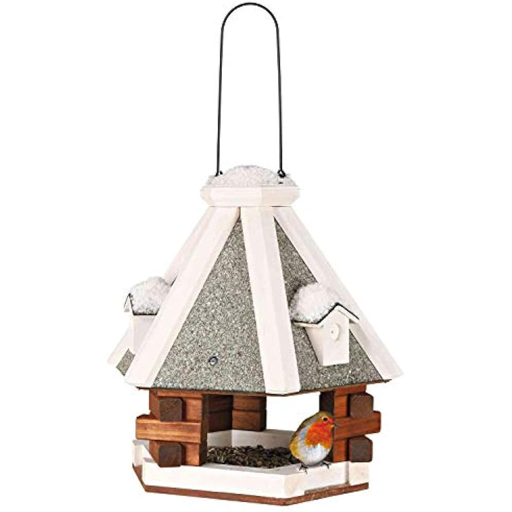 Trixie Natura Hanging Bird Feeder – Weatherproof Pine Wood, 35x36cm