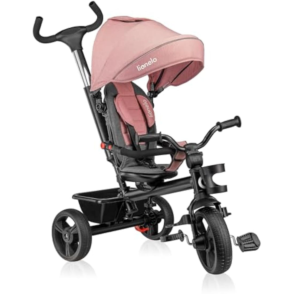 LIONELO Haari 2in1 Kids Tricycle Stroller with Swivel Seat & Canopy