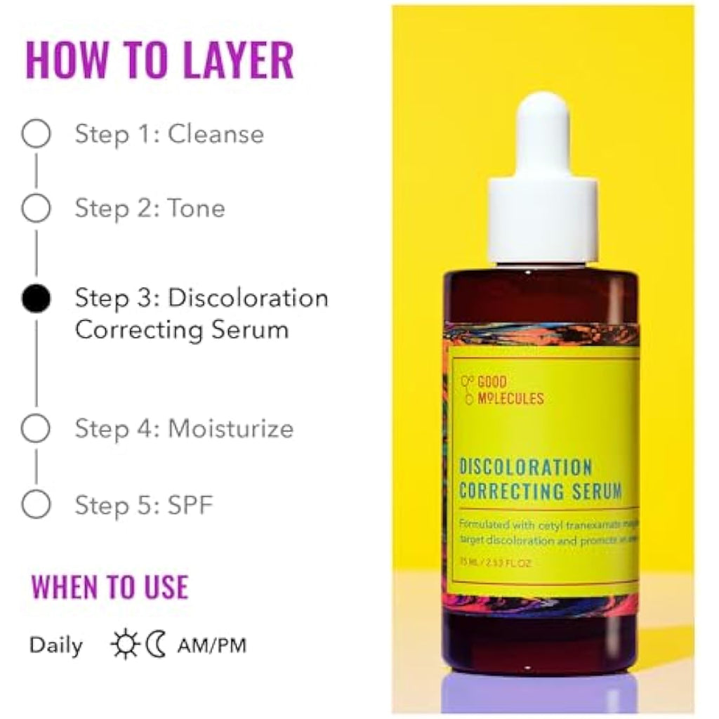 Good Molecules Discoloration Correcting Serum for Dark Spots - 75ml
