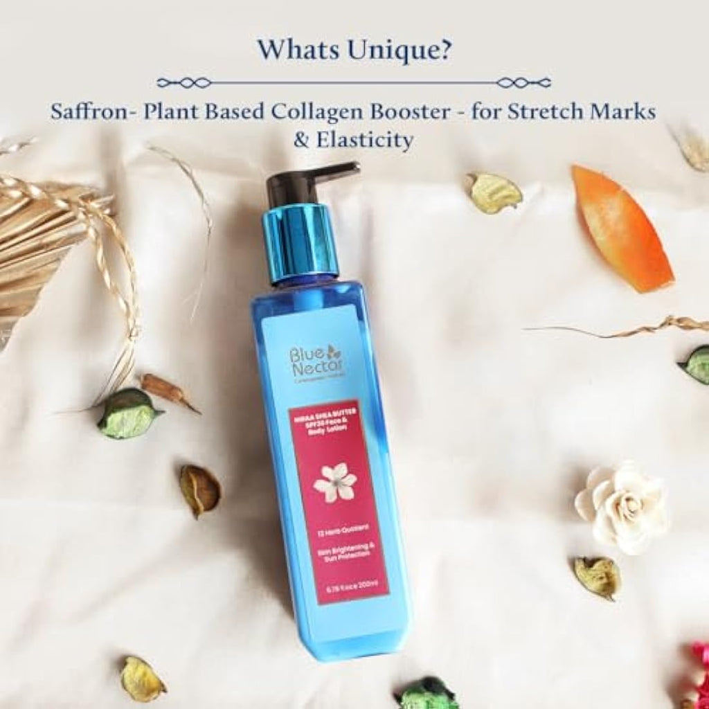 Blue Nectar Stretch Mark & Scar Body Lotion with Cocoa Butter - 200ml