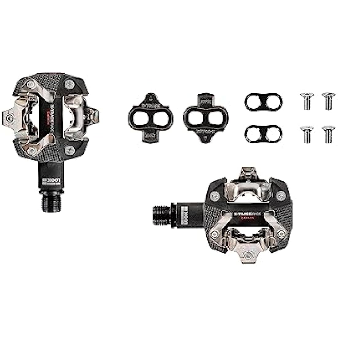 LOOK Cycle X-TRACK Race Carbon MTB Pedals – SPD Compatible Clipless