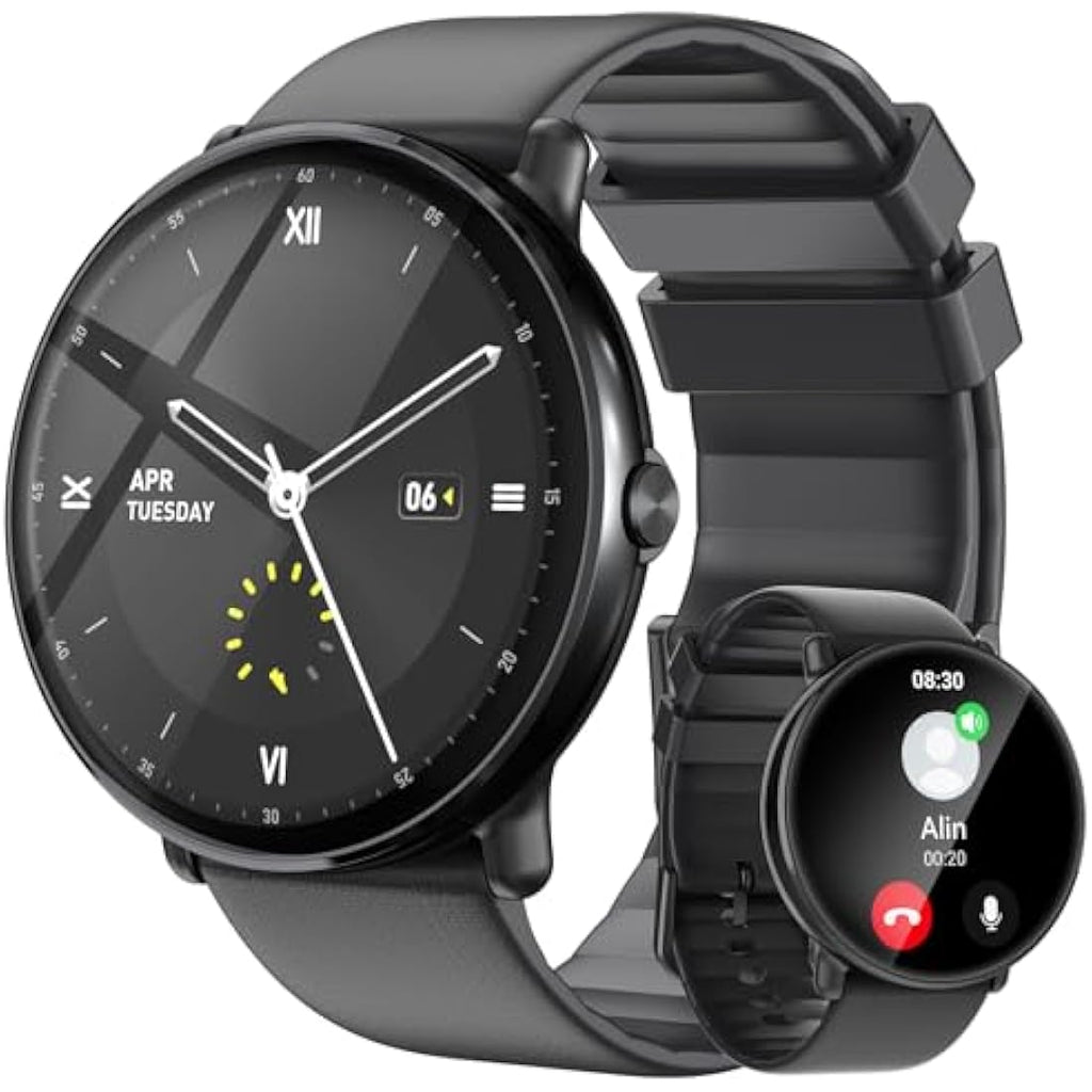 Gerpeng Smart Watch for Men – 1.43” AMOLED Display with Bluetooth Call