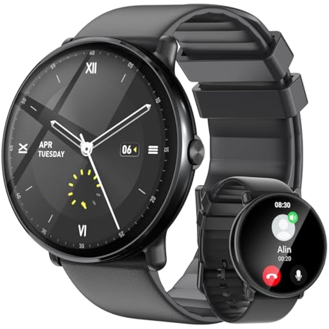 Gerpeng Smart Watch for Men – 1.43” AMOLED Display with Bluetooth Call