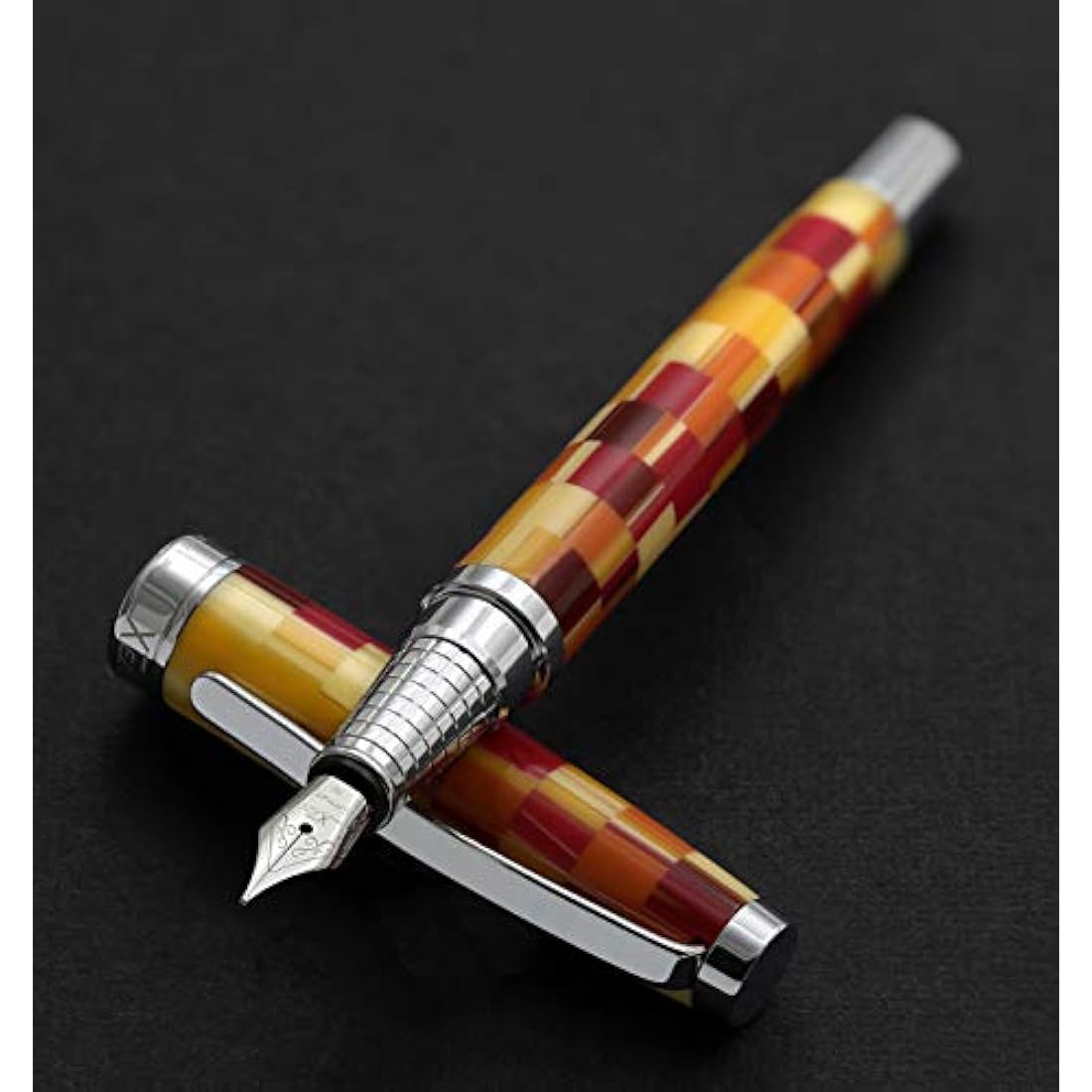 Xezo Urbanite Retro Acrylic Fountain Pen | Medium Point Limited Edition