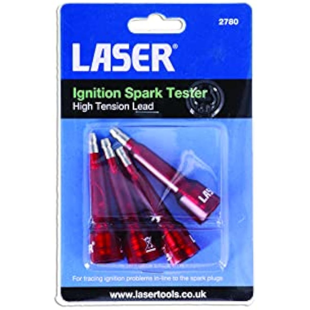 Laser Tools 2780 HT Lead Ignition Spark Tester - Red Engine Diagnostic