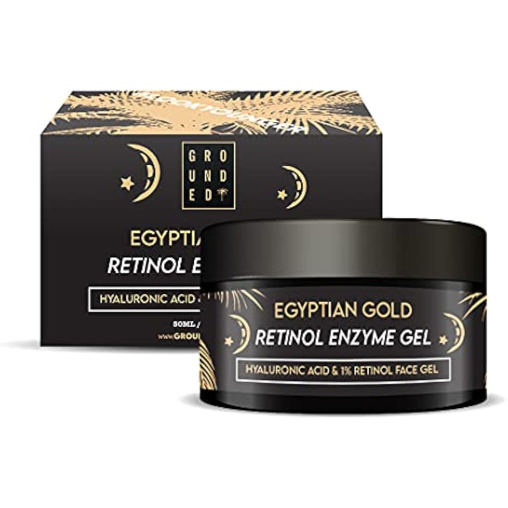 Grounded Body Retinol & Collagen Anti-Aging Face Gel for Fine Lines