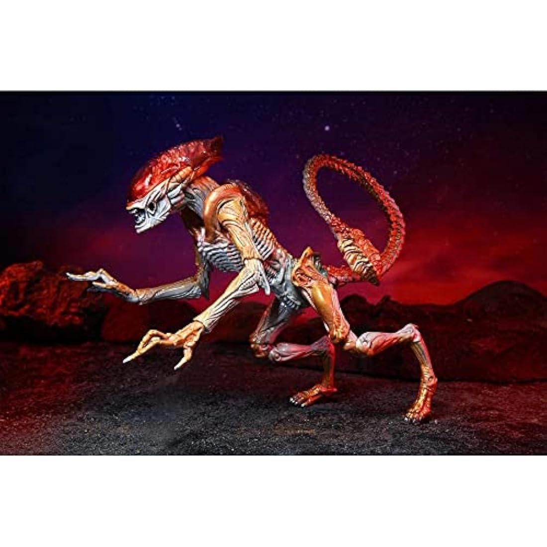 NECA Aliens Panther Alien Action Figure – 7" Kenner Tribute Collectible