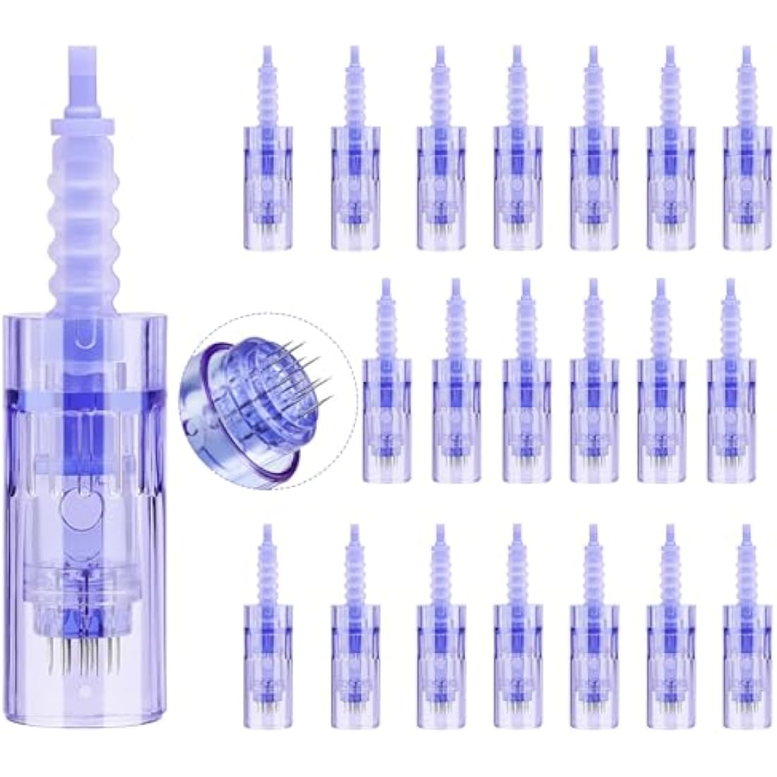 Dr. Pen A6 Replacement Needle Cartridges - 12 Pin Microneedles (20 Pack)