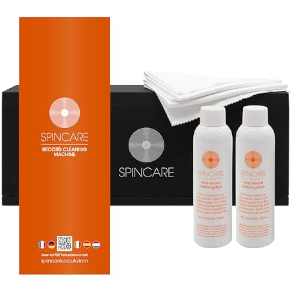 SPINCARE Vinyl Record Cleaner Kit | Complete Washer System for 500 LPs