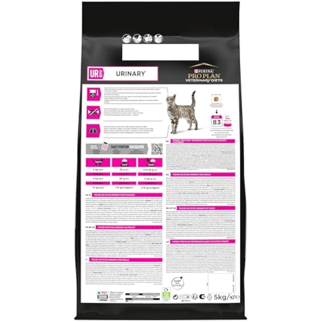 Pro Plan Veterinary Diets UR Urinary Chicken Dry Cat Food - 5kg