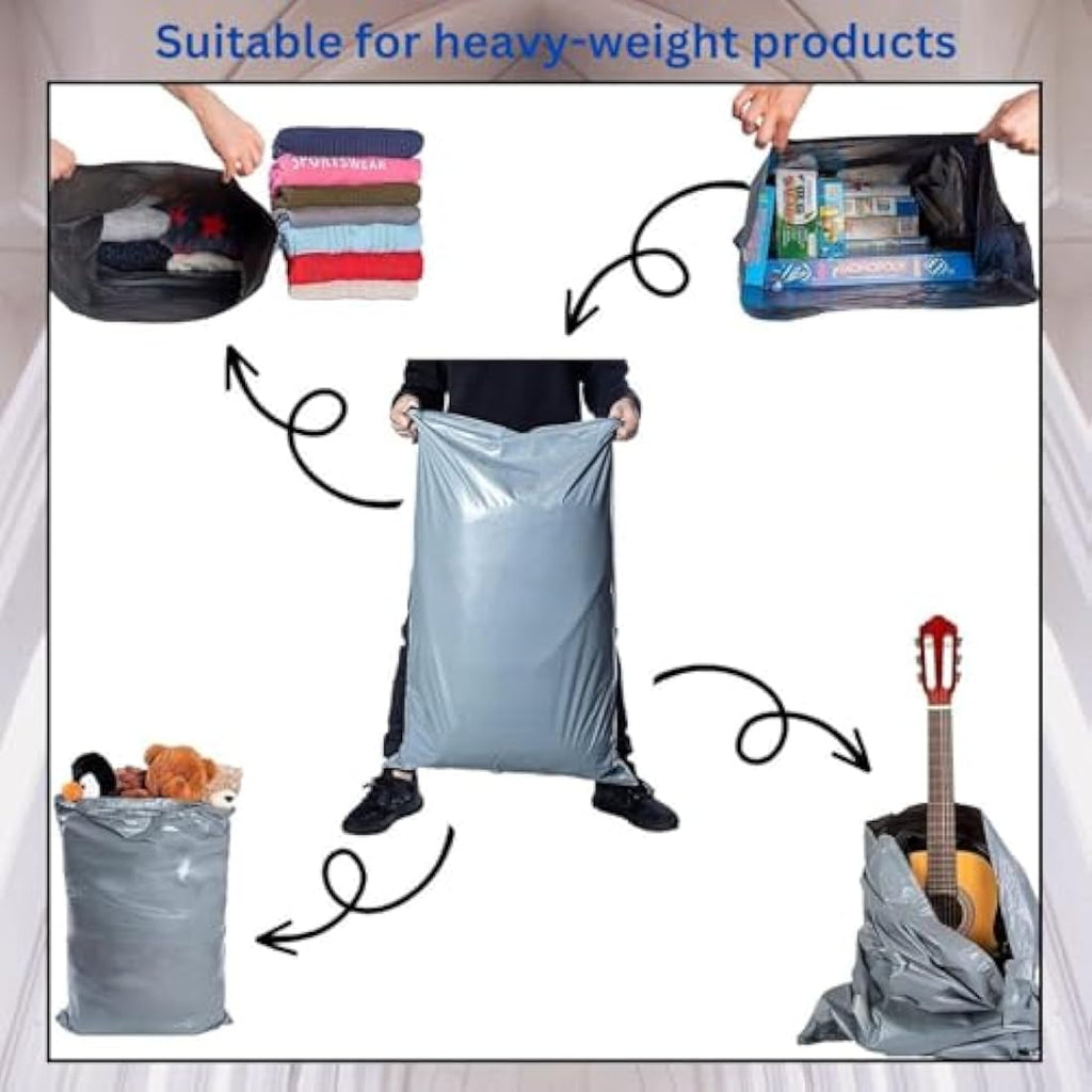 DVIVA 20x Large Poly Mailers – Waterproof Tamper-Proof Shipping Bags