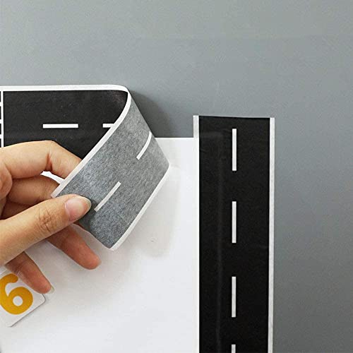 EPRHAY Black Road Tape for Toy Cars – 3 Rolls Washi Paper Race Track
