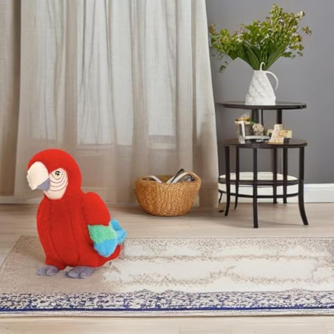 Jolof Store Parrot Plush Toy – 100% Recycled Eco-Friendly Soft Toy