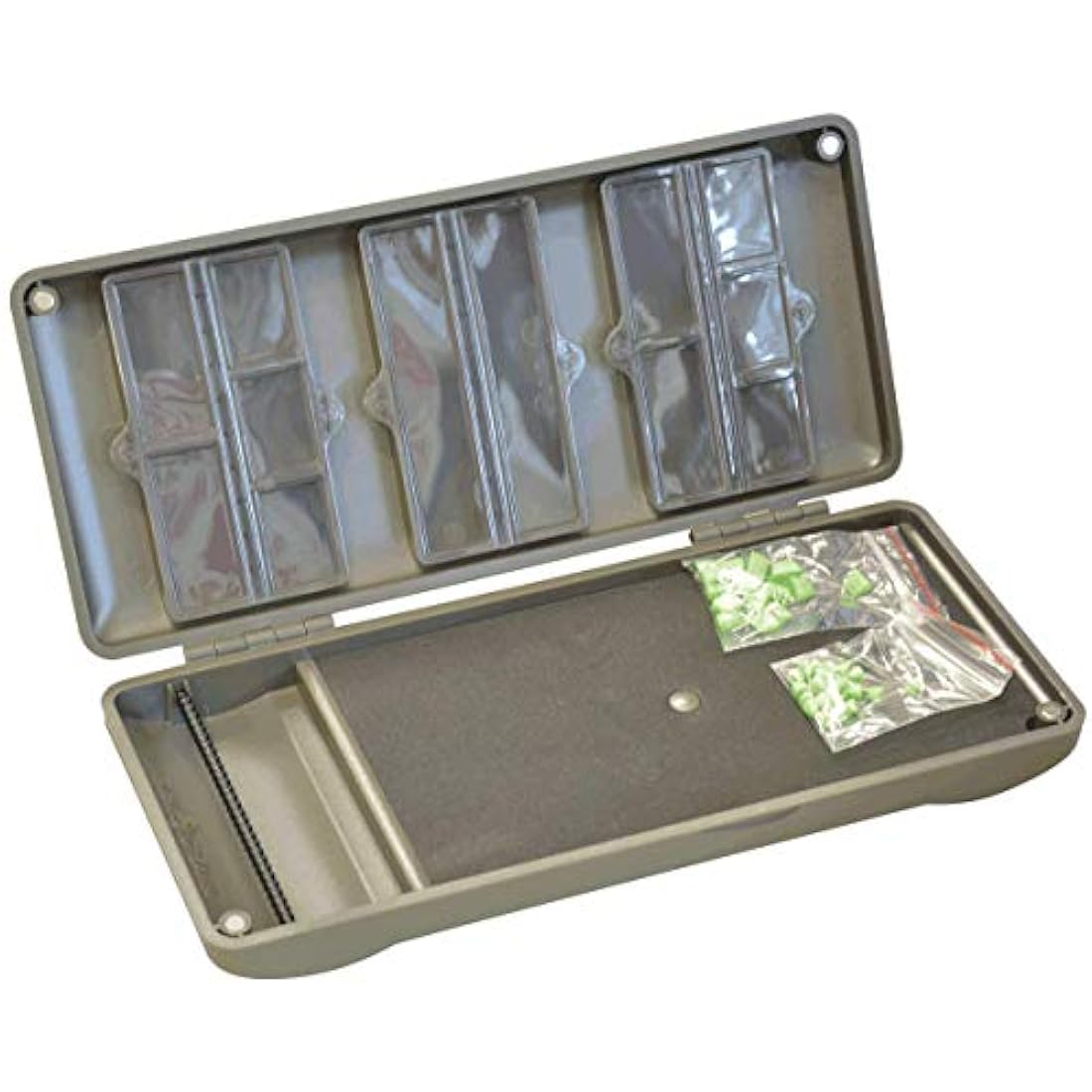 Korda Rig Safe Combi – Compact Aluminium Fishing Tackle Storage Box