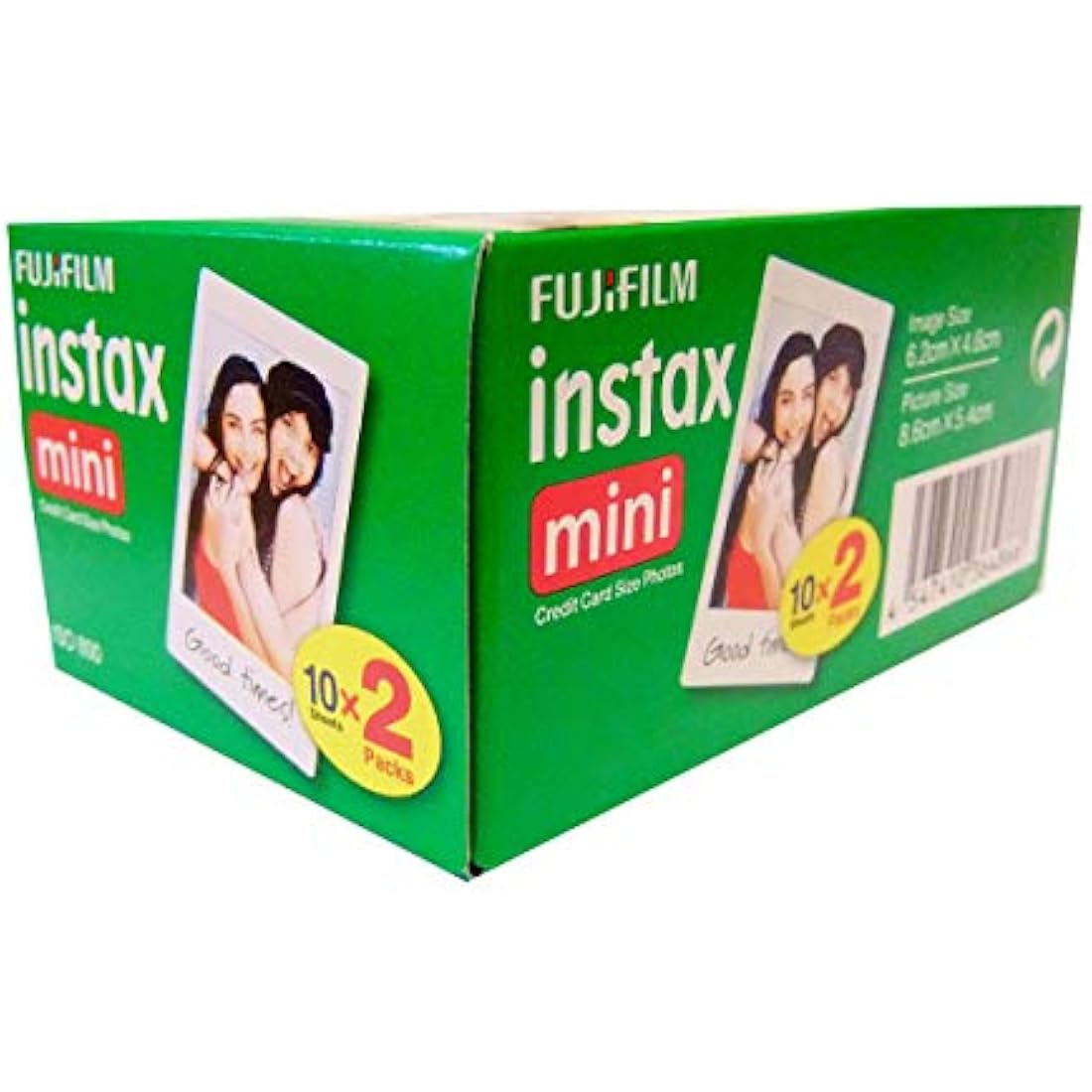 Fujifilm Instax Mini Instant Film Bundle Pack - 60 Shots | White Frame