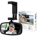 Baby Car Mirror | 360° Rotatable Shatterproof Rear View