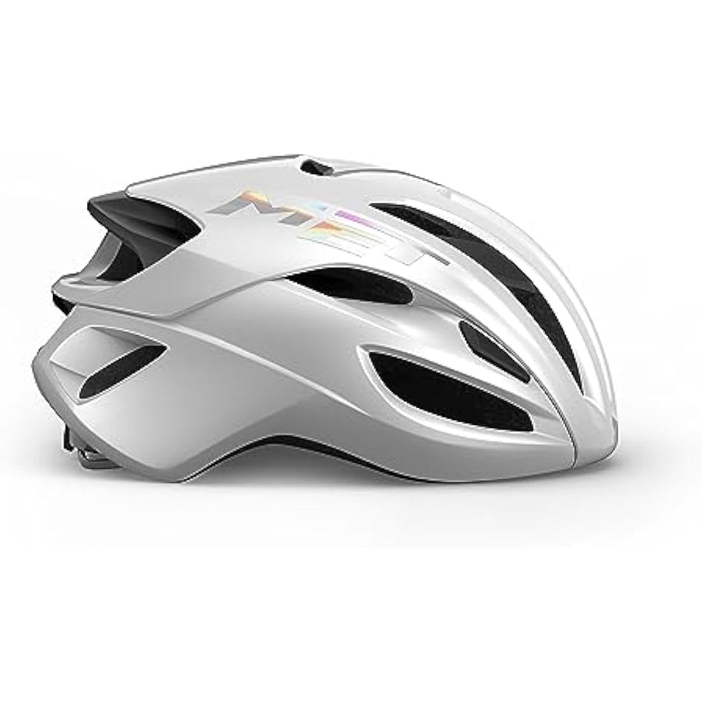 MET Rivale MIPS Road Cycling Helmet – White – Medium (56-58 cm)