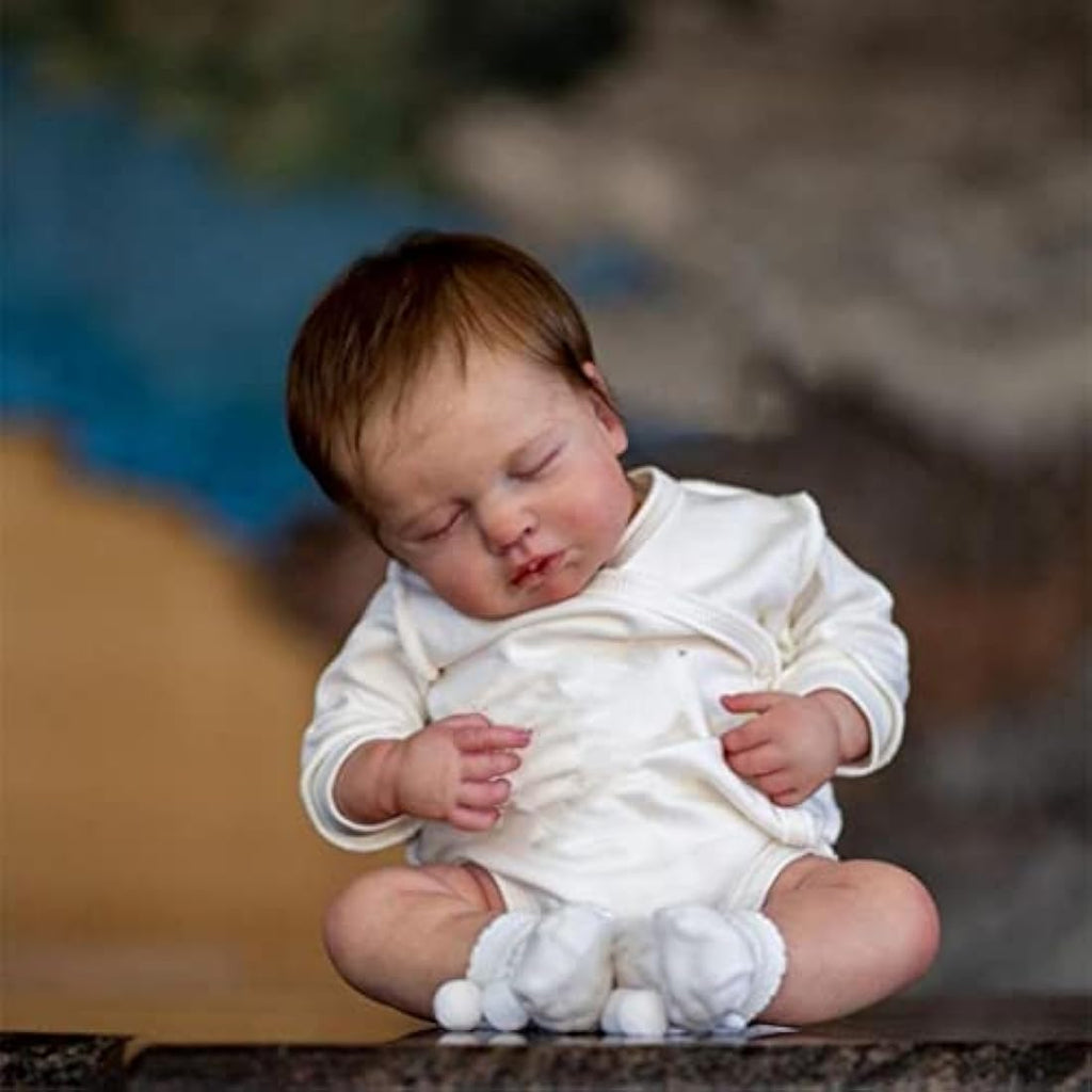 Pinky Reborn 20 Inch Lifelike Newborn Baby Doll - Soft Silicone Vinyl