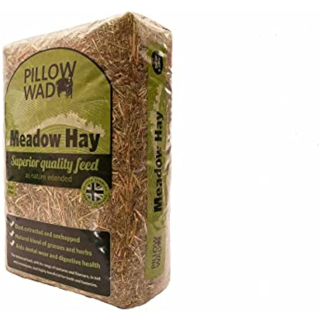 Pillow Wad Meadow Hay – Dust Extracted Natural Pet Food, 2.25kg (3 Pack)