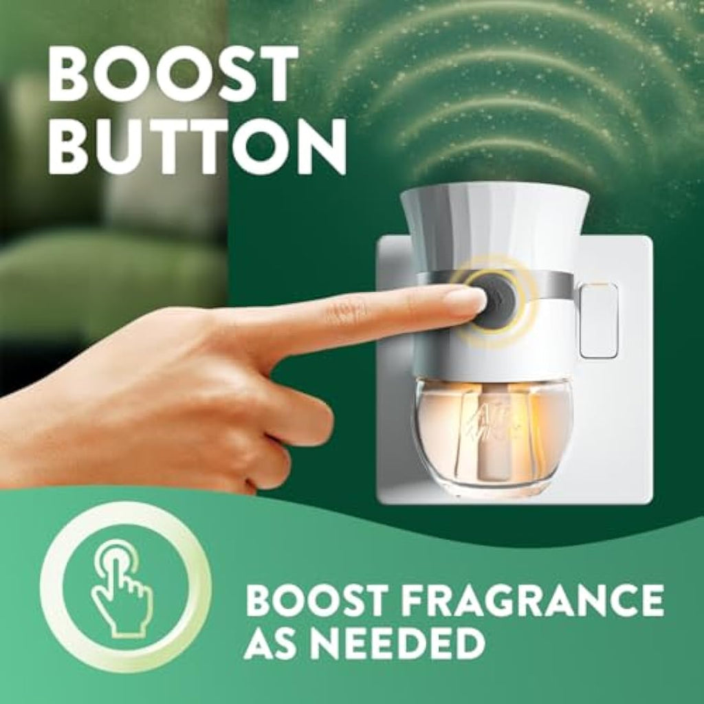 Air Wick Plug in Diffuser Refill - White Vanilla Bean - 6 x 19ml Pack