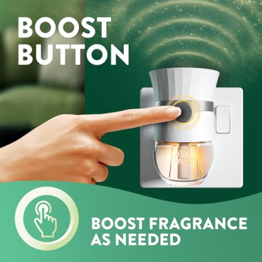 Air Wick Plug in Diffuser Refill - White Vanilla Bean - 6 x 19ml Pack