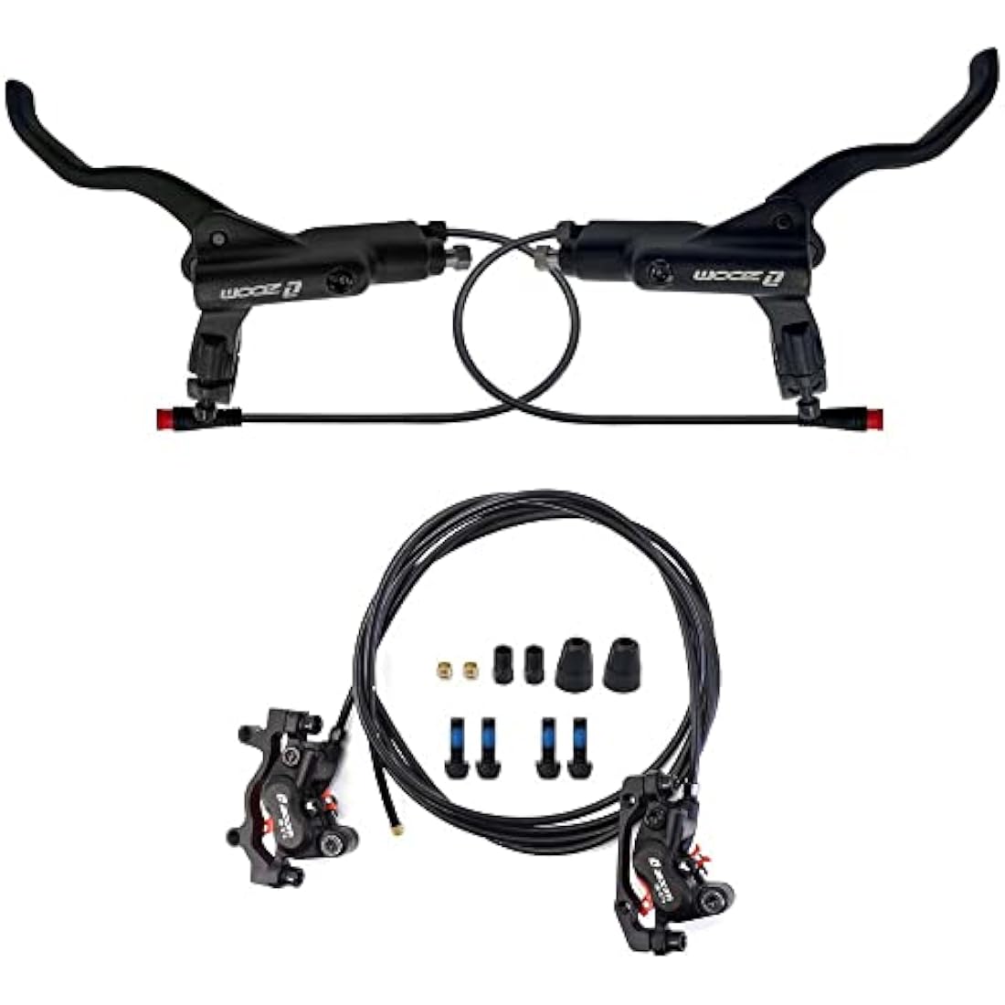 NYK ZOOM HB-876-E MTB 4-Piston Hydraulic Disc Brake for E-Bikes