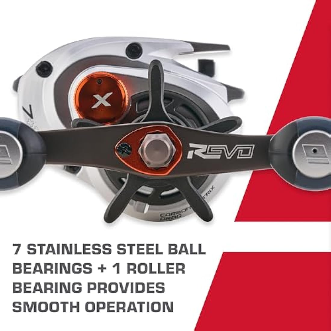 Abu Garcia Revo X Low Profile Baitcast Fishing Reel – High Speed
