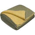 LYHome Merino Wool Travel Blanket – Warm Outdoor Camping Throw, 59x84 in