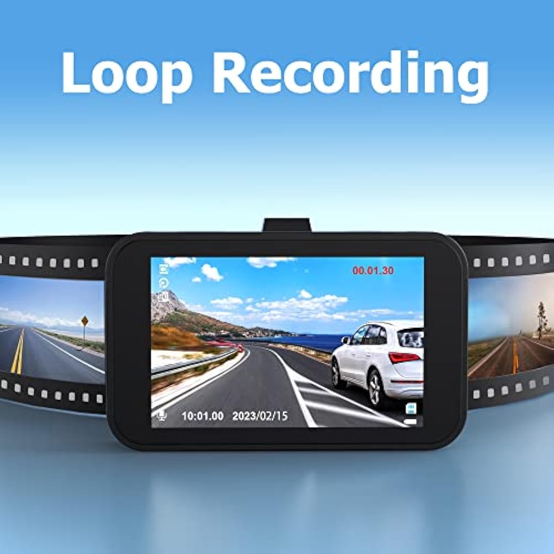 Diamond Lark 1080P Full HD Dash Cam | 170° Wide Angle with 32GB SD Card